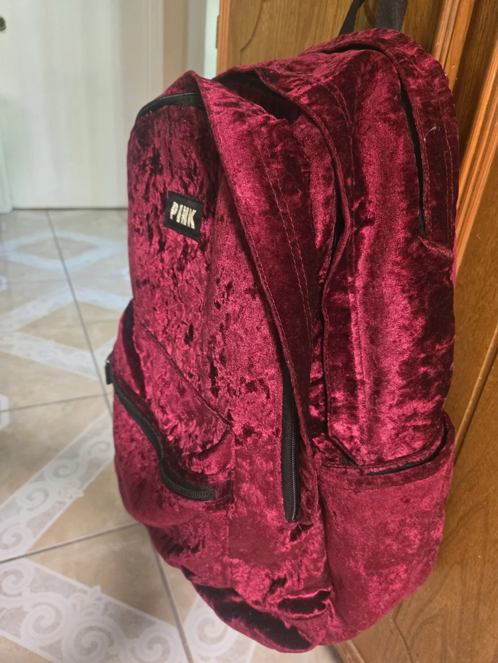 Victoria Secret maroon ruby red 